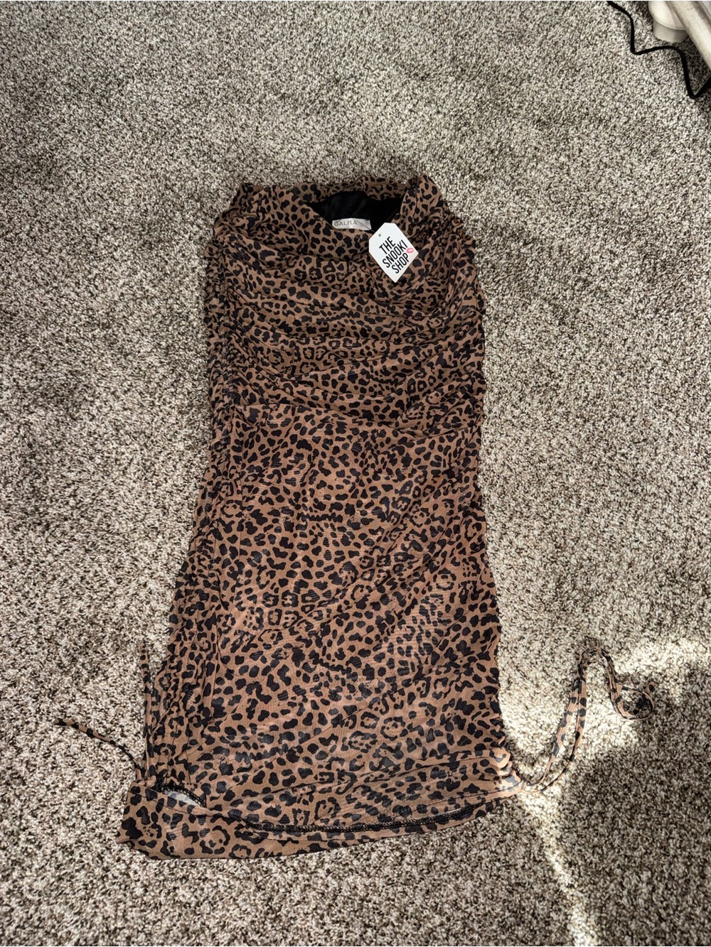 NWT Cheetah print skirt